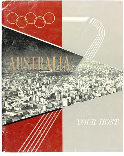 Booklet - 'Australia, Your Host XVIth Olympiad', Herald Gravure Printers, Melbourne, 1956