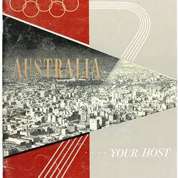 Booklet - 'Australia, Your Host XVIth Olympiad', Herald Gravure Printers, Melbourne, 1956