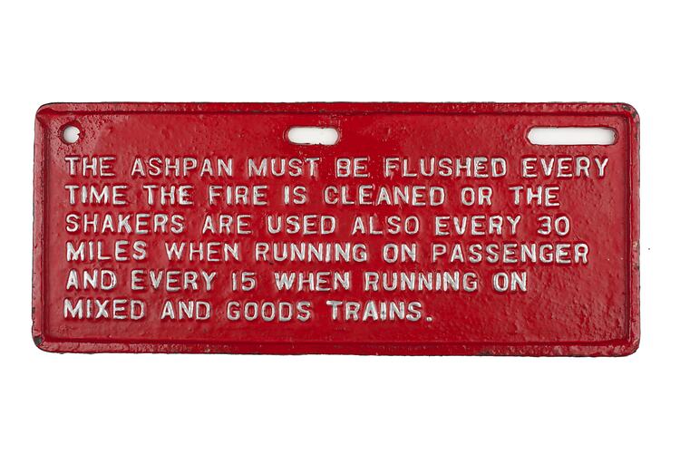 Ashpan Plate