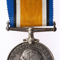 Medal - British War Medal, Great Britain, Private Edward Pummeroy, 1914-1920