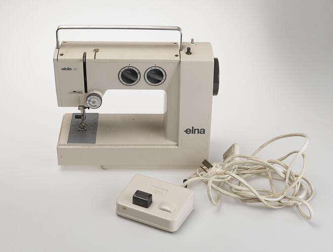 Sewing Machine - Elna, 'Elnita zz', 1977
