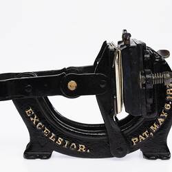 Printing Press - Excelsior, Kelsey & Co, Model, USA, 1873