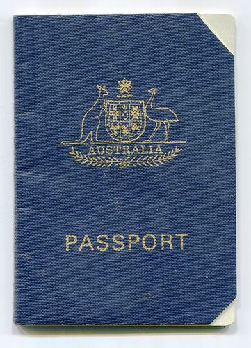 Passport - Australian, Lindsay Motherwell, 1986-1996