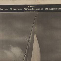 Newspaper - 'The Cape Times Week-end Magazine', Eoan Group, South Pacific, 24 Feb 1968