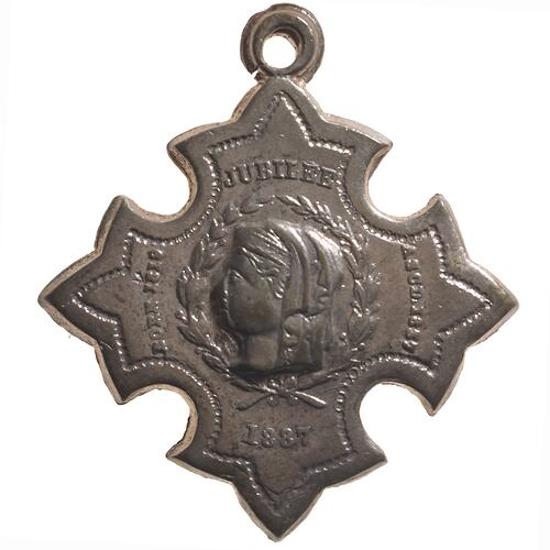 Medal - Jubilee of Queen Victoria, Shire of Prahran, Victoria, Australia, 1887