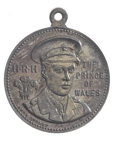 Medal - Visit of the Prince of Wales, Welcome to Australia, 1920 AD