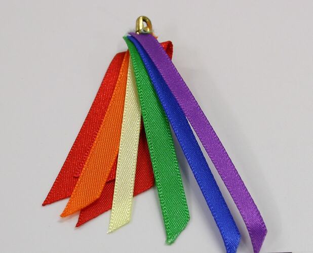 Ribbons - AIDS Awareness Campaign, Multicoloured, 1990s