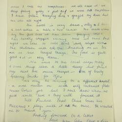 HT 55986, Letter - From Jean Austin To Family in England From Eastbridge Hostel, Nunawading 1971 (MIGRATION), Document, Registered