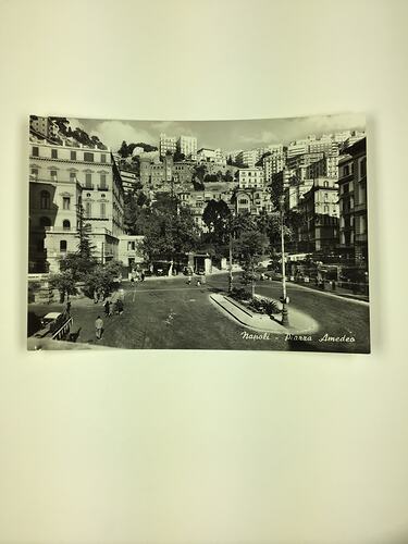 HT 54801, Postcard - Piazza Amedeo, Naples, 1967 (MIGRATION), Document, Registered