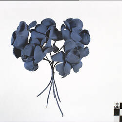 Artificial Flowers - Blue Cotton, circa 1950s-1970s