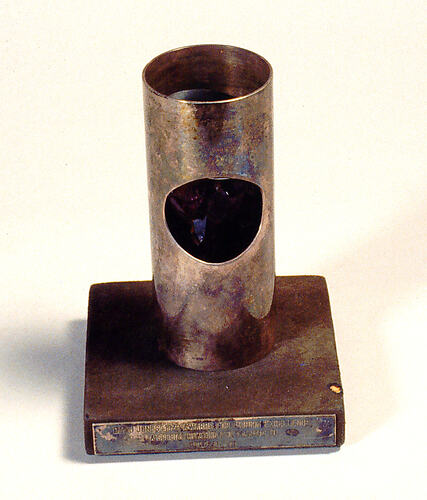 Award - David Jones, 1972 [metal cylinder]