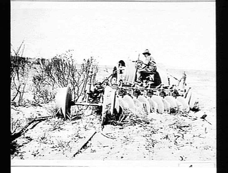 Photograph H.V. McKay Pty Ltd, Farm Equipment Manufacture & Field Trials, Cunderdin, Western