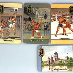 not Coles Olympic Games 1956 Melbourne swap card Austrian flag plain back