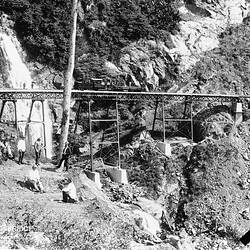 Negative - Stoney Creek Bridge, Cairns District, Queensland, Jun 1890