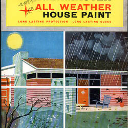 Colour Chart & Leaflet - 'Bergermaster All Weather House Paint', 1964