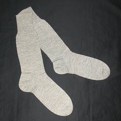 Socks - Grey Wool, 1955