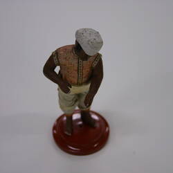 Indian Figure - Man, Clay