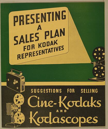 Leaflet - 'Presenting a Sales Plan for Kodak Representatives'