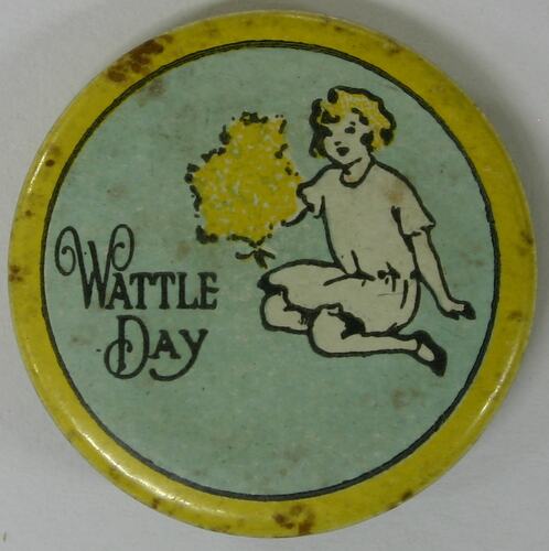 Badge - Wattle Day