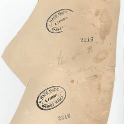Printer's Proof Sheet- Two Shoes, 1930s-1950s