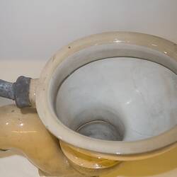 Cistern Flush Toilet - Shanks 'Improved Levern' Cistern & Ceramic Bowl, circa 1900