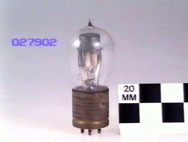 Electronic Valve - Raytheon, Double Diode, Type B, 1926