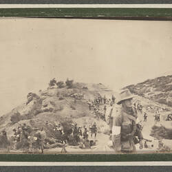 Photograph - Troop Massing, Gallipoli, Türkiye (formerly Turkey), Trooper George Simpson Millar, World War I, 8 Aug 1915