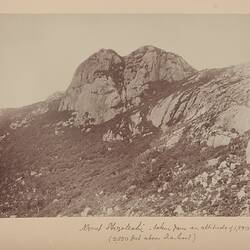 Photograph - 'Mount Strezelecki, Flinders Island', 1893