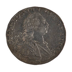 Coin - Threepence, George III, Great Britain, 1800 (Obverse)