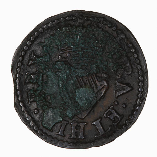 Coin - Farthing, Lenox, James I, Great Britain, 1614-1625 (Reverse)