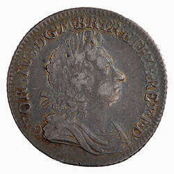 Coin - Shilling, George I, Great Britain, 1720 (Obverse)