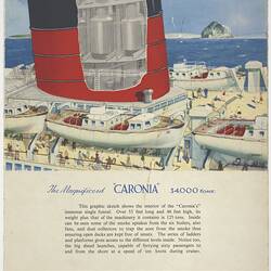 Brochure - Caronia, Cunard Line Brochures