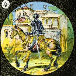 Lantern Slide - Don Quixote, No. 4, 1900-1920