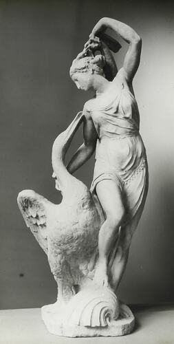 Lantern Slide - 'Leda and the Swan', Victoria & Albert Museum, 1909-1930