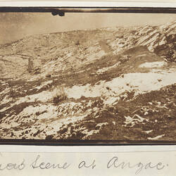 Photograph - 'Snow Scene at Anzac', Gallipoli, Turkey, Private John Lord, World War I, 1915
