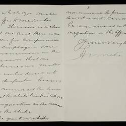 Letter, H. V. McKay to Prime Minister Andrew Fisher, 1911