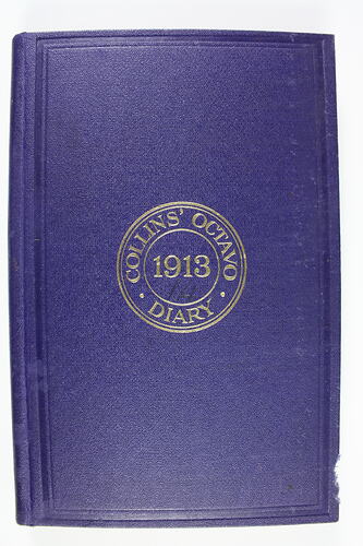 Diary - Olive Oliver, circa 1913