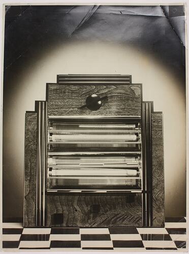 Photograph - Hecla Electrics Pty Ltd, 'Fluta-Rod' Heater, South Yarra, circa 1930s.