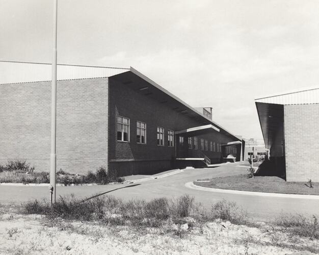 Photograph - Kodak, 'West End of Emulsion Coating Building', Coburg, 1960
