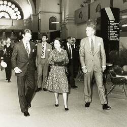 Photograph - Commonwealth Heads of Government Meeting, Visit by Queen Elizabeth II, Royal Exhibition Building, Melbourne, 30 Sep-7 Oct 1981