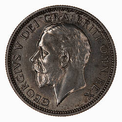 Coin - Shilling, George V, Great Britain, 1936 (Obverse)