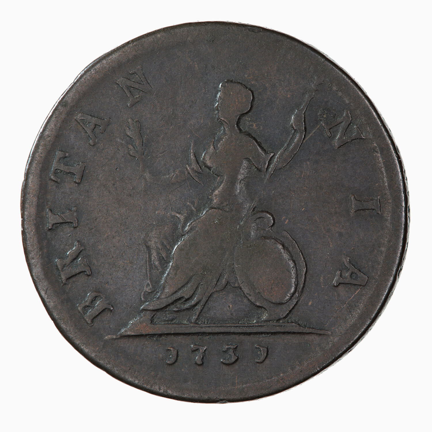 Coin - Farthing, George Ii, Great Britain, 1731