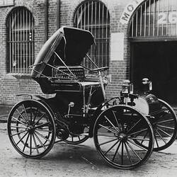 Photograph - Haines & Grut Motor Buggy Co, Motor Buggy, Melbourne, Victoria, circa 1909