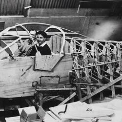 Photograph - Millicer Air Tourer Under Construction, Newport, Victoria, 1957