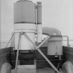 Negative - International Harvester, GL-300 Gas Producer in D2 Utility Tray, 1941