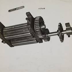 Photograph - Schumacher Mill Furnishing Works, 'Roll Crushing Machine', Port Melbourne, Victoria, circa 1940s