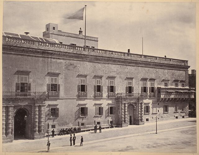 Government Building, Malta, circa 1870