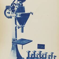 Photograph - Schumacher Mill Furnishing Works, Machine, Port Melbourne, Victoria, circa 1940s