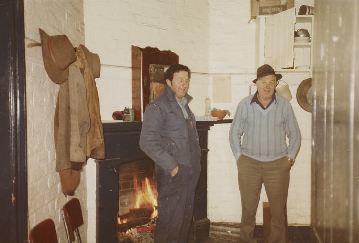 Workers, Newmarket Saleyards, Sept 1985