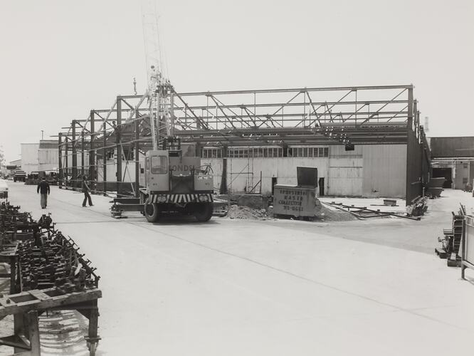 Photograph - Massey Ferguson, Construction Site, Melbourne, 1976
